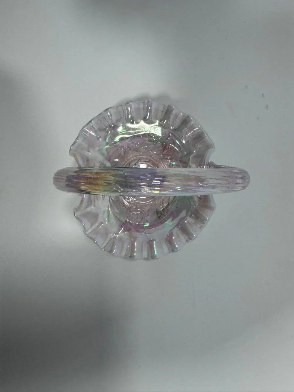 Fenton pink opalescent
